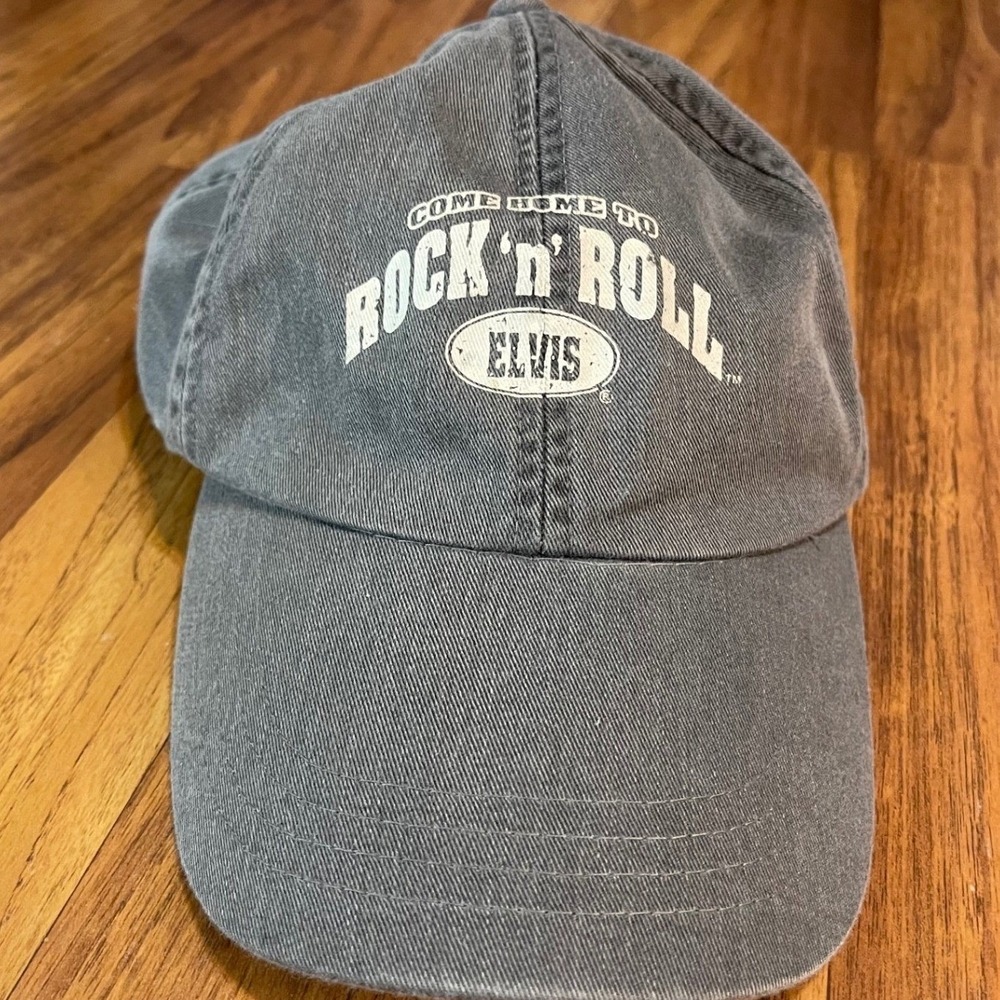 Elvis Presley Come Home to Rock N Roll Hat J Hats Gray Baseball Cap Adjustable